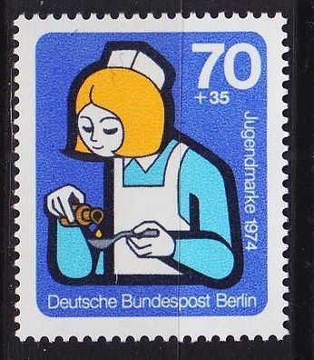 Germany BERLIN [1974] MiNr 0471 ( * */ mnh )