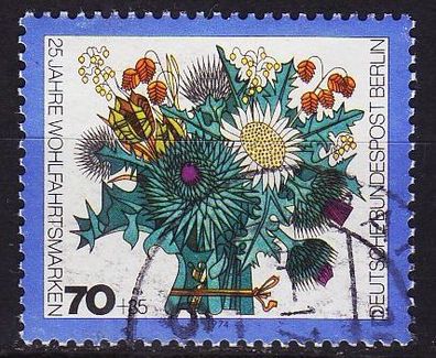 Germany BERLIN [1974] MiNr 0476 ( O/ used ) Pflanzen