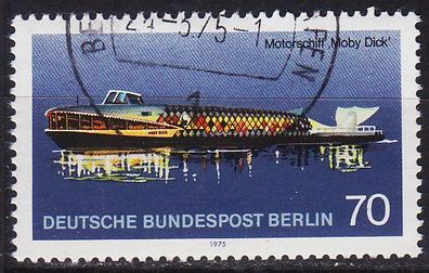 Germany BERLIN [1975] MiNr 0487 ( O/ used ) Schiffe