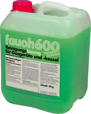 FAUCH 600 Reinigungslösung für Gasgeräte - & kessel 5kg Kanister