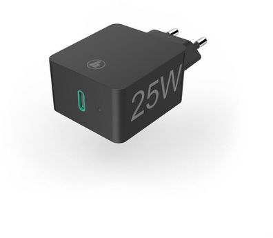 Hama USB-C Ladegerät Netzteil Power Delivery (PD)/ Qualcomm 25 Watt schwarz