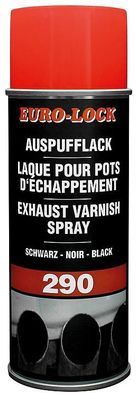 Auspufflack schwarz EURO-LOCK LOS 290 40 0ml Sprühdose