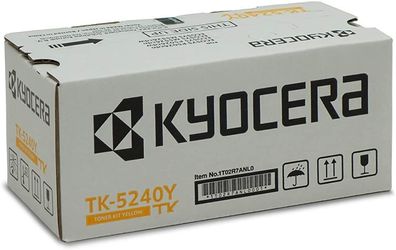 Kyocera TK-5240Y Original Toner-Kartusche Gelb 1T02R7ANL0. Für ECOSYS M5526cdn, ...