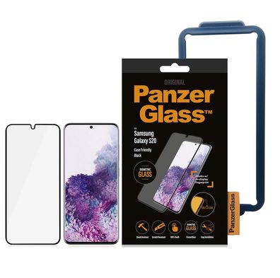 Original PanzerGlass Samsung Galaxy S20 Biometric Glass inkl. Applikator