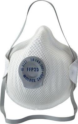 Atemschutzmaske FFP2 NR D Activ Form mit Klimaventil VPE 20 Stück