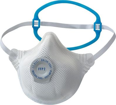 Atemschutzmaske FFP2 NR D mit Klimaventi l, Smart, VPE=20Stück