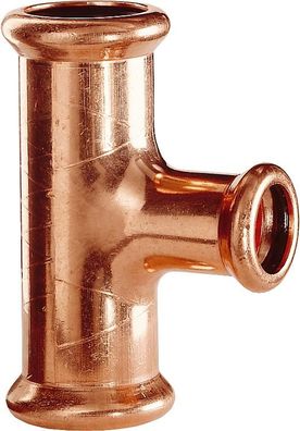 Kupfer Pressfitting T-Stück, 22 mm, Ty p 7130