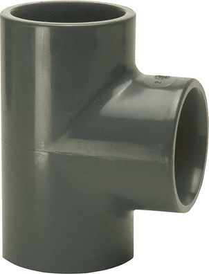 PVC-U - Klebefitting T-Stück, 16 mm, all seitig Klebemuffe