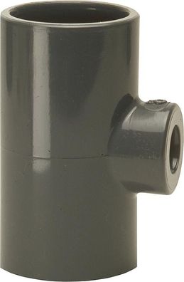 PVC-U - Klebefitting T-Stück reduziert,4 0x20x40mm, allseit. Klebemuffe