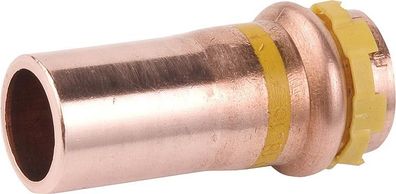 Kupfer Pressfitting Gas V-Kontur Reduzie rstück 22x15 PG 5243 Gas, i/ a