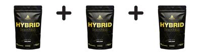 3 x Peak Hybrid Protein (900g) Cookie Dough