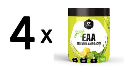 4 x Go Fitness Juicy EAA (450g) Sour Green Apple