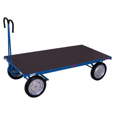 VARIOfit Handpritschenwagen ohne Bordwand mit Vollgummibereifung, bis 1250kg Traglas
