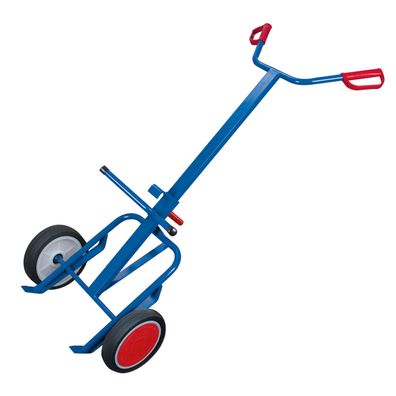 VARIOfit Fasskarre 250kg Tragkraft fuer 200 Liter Faesser Vollgummibereifung