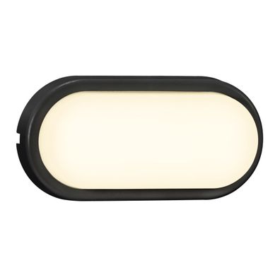 Nordlux CUBA OUT LED Außenwandleuchte schwarz, opal weiß 1600lm IP54 10x4,3x20,5cm