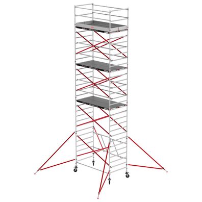 Altrex RS Tower 55 ohne Safe-QuickÂ® 9,8m Arbeitshoehe Holz-Plattform 3,05m