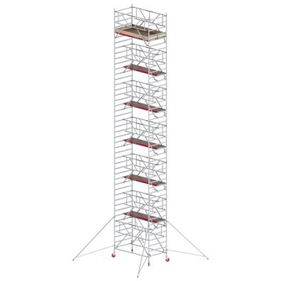Altrex Fahrgeruest RS Tower 42-S Aluminium Safe-Quick mit Holz-Plattform 14,20m AH 1