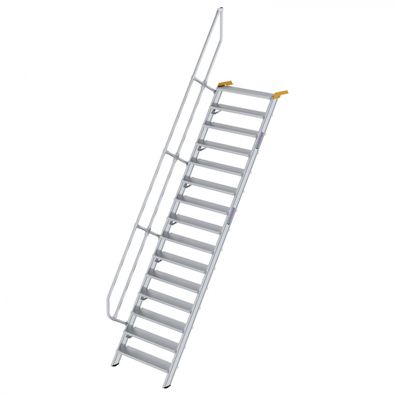 MUNK Treppe 60EUR inkl. einen Handlauf, 1000mm Stufenbreite, 15 Stufen
