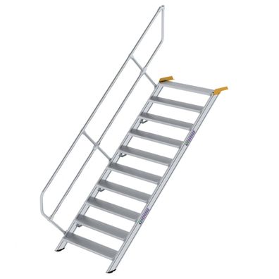 MUNK Treppe 45EUR inkl. einen Handlauf, 1000mm Stufenbreite, 10 Stufen