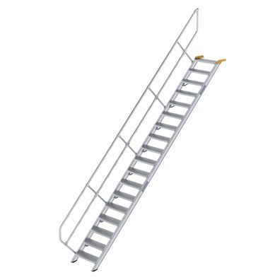 MUNK Treppe 45EUR inkl. einen Handlauf, 600mm Stufenbreite, 18 Stufen