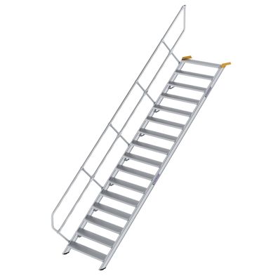 MUNK Treppe 45EUR inkl. einen Handlauf, 1000mm Stufenbreite, 16 Stufen
