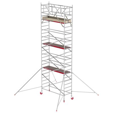 Altrex Fahrgeruest RS Tower 41 PLUS Aluminium ohne Safe-QuickÂ® mit Holz-Plattform 8