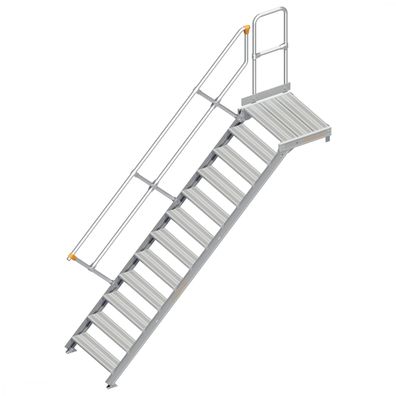 Layher 112 Treppe mit Plattform 45EUR 80cm 12 Stufen