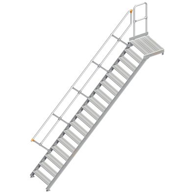 Layher 112 Treppe mit Plattform 45EUR 80cm 17 Stufen