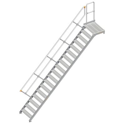 Layher 112 Treppe mit Plattform 45EUR 80cm 18 Stufen