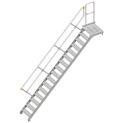 Layher 112 Treppe mit Plattform 45EUR 60cm 16 Stufen