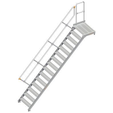 Layher 112 Treppe mit Plattform 45EUR 80cm 15 Stufen