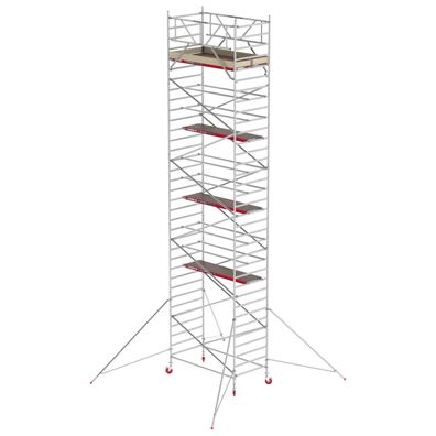 Altrex Fahrgeruest RS Tower 42 Aluminium mit Holz-Plattform 10,20m AH 1,35x2,35m