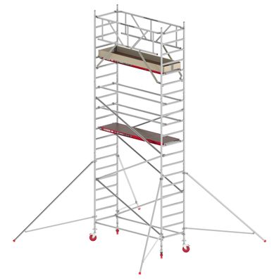 Altrex Fahrgeruest RS Tower 41 PLUS Aluminium ohne Safe-QuickÂ® mit Holz-Plattform 7