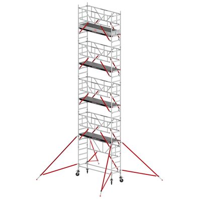 Altrex Fahrgeruest RS Tower 51-S Safe-Quick Aluminium mit Holz-Plattform 10,20m AH 0