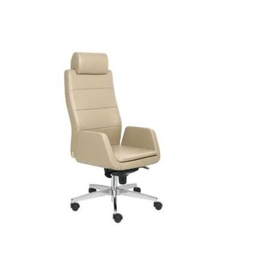 Beiger Bürostuhl Luxus Drehstuhl Chefsesel Büroeinrichtungsmöbel Sessel