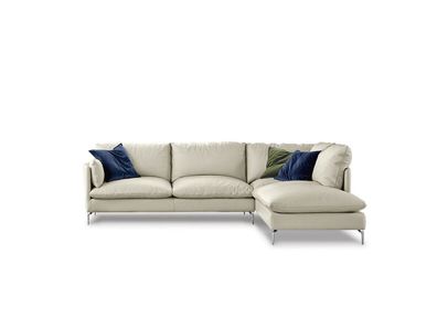 Ecksofa L form Leder Luxus Design Sofa Polster Couch Couchen Möbel Prianera neu.