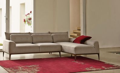Ecksofa L Form Couch Luxus Möbel Sofa Grau Design Wohnzimmer Möbel Italienische.