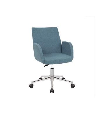 Blauer Bürostuhl Designer Schreibtisch Drehstuhl Luxus Chefsessel Neu