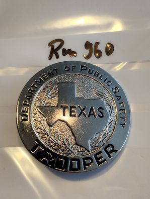 Polizei Brustabzeichen USA Texas Public Safaty Trooper Göde Replik (rm960)