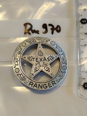 Polizei Brustabzeichen USA Texas Ranger Göde Replik (rm970)