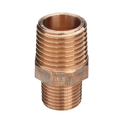 Viega Reduziernippel 3245 mit Mehrkant in R1 1/4 x R1 Rotguss