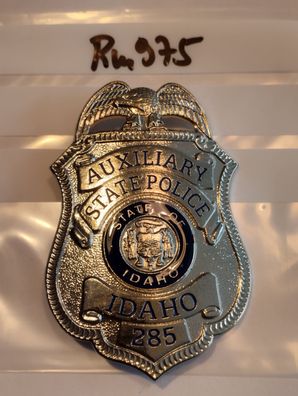 Polizei Brustabzeichen USA Idaho State Police Auxiliary Göde Replik (rm975)
