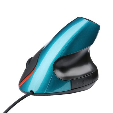 Ergonomische Maus, vertikale USB-Lademaus mit 6 Tasten, kleine Maus f¨¹r die rech