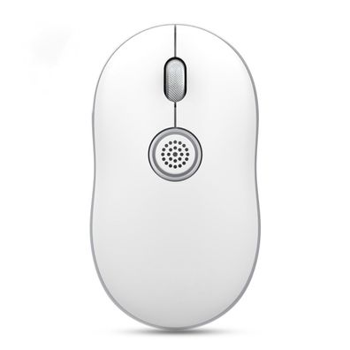 Drahtlose Maus mit blendenden Lichtern, 2,4 G, ger?uschlose Maus mit USB-Empf?ng