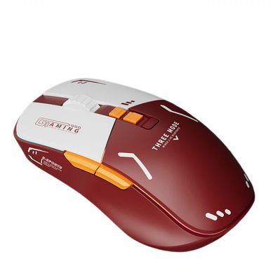 Drahtlose Bluetooth-Gaming-Maus, wiederaufladbare kabellose kabelgebundene Maus,