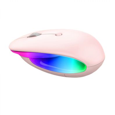 2,4 GHz kabellose Bluetooth-Maus, wiederaufladbar, RGB, einstellbare DPI, kabell