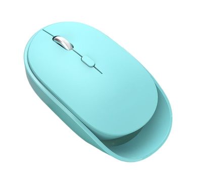 Wiederaufladbare kabellose Bluetooth-Maus, wiederaufladbare USB-Maus f¨¹r Laptop