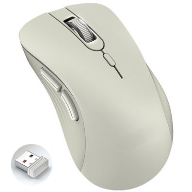 Kabellose Maus, 2,4 G B¨¹ro/ Gaming ergonomische Maus, 3200 DPI, 6 Tasten, mit USB