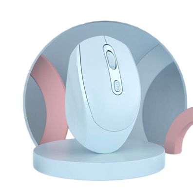 Leise Maus, USB-Maus, 2,4 GHz kabellose Bluetooth 5.1 Dual-Mode-Gaming-Maus kabe