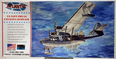 US navy PBY-5A Catalina Seaplane 1:104 Atlantis 5301